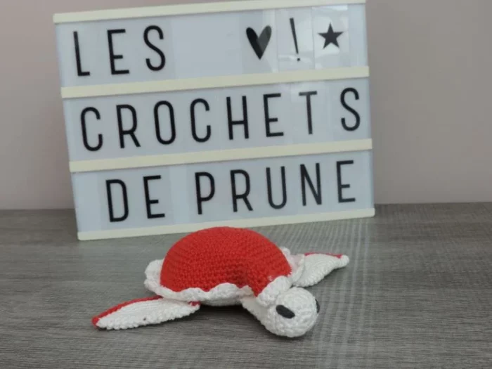 Les Crochets de Prune -tortue à aiguilles Noël1