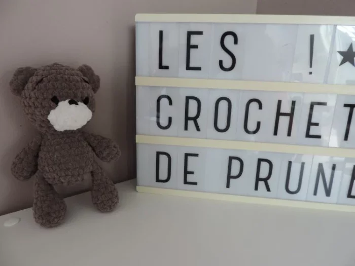 Les Crochets de Prune - Léon l'ourson