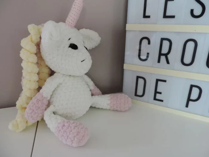 Les Crochets de Prune - Louise la licorne 2