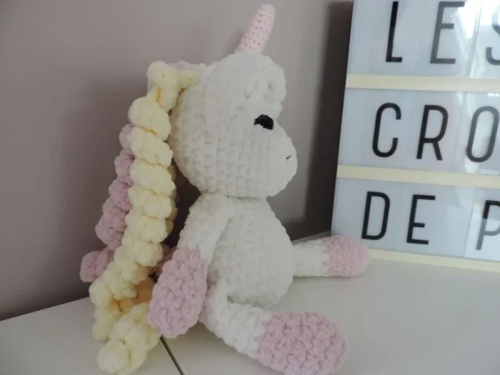 Les Crochets de Prune - Louise la licorne 3