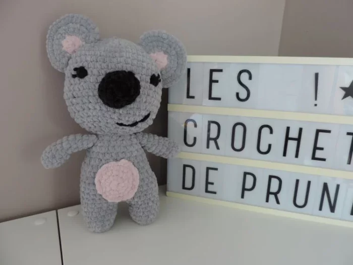 Les Crochets de Prune - Lucas le koala