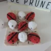 Les Crochets de Prune - Tic tac toe coccinelle méduse