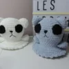 Doudou chat au crochet : chat fantôme – Image 2