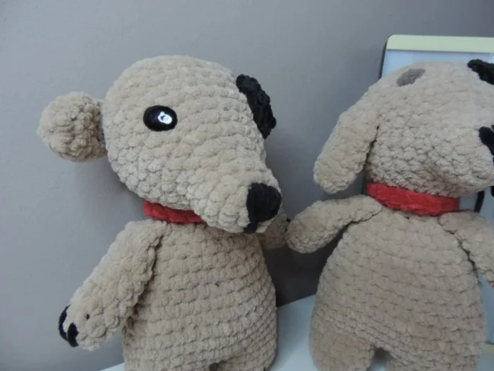 Doudou chien au crochet : Lopy le pirate – Image 5