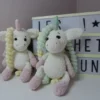 Doudou licorne au crochet : Louise la licorne – Image 6