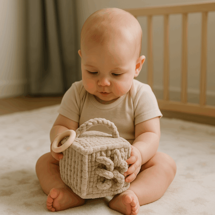 cube sensoriel bébé 2