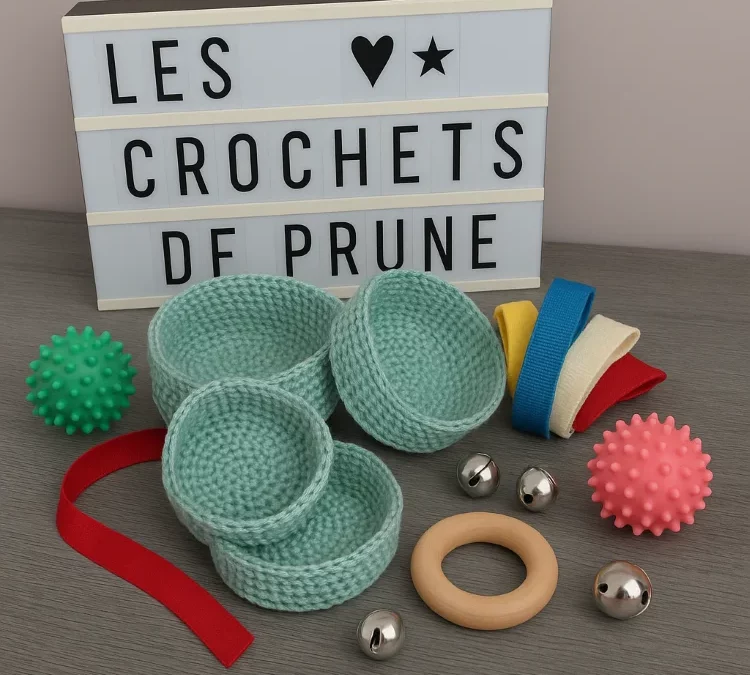 panier sensoriel Montessori