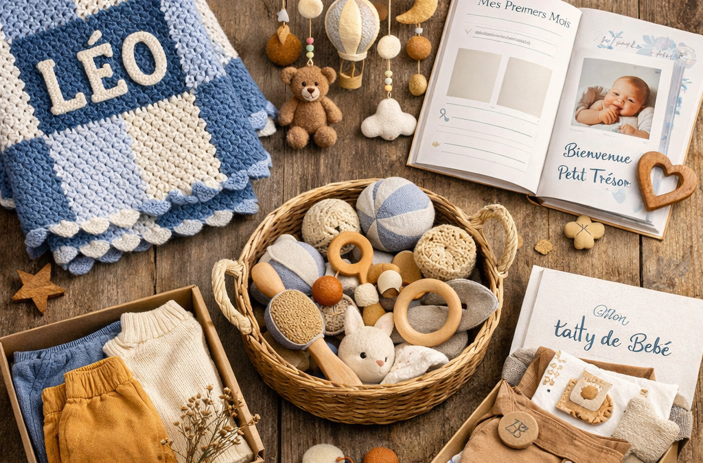 5 idées de cadeaux de naissance originaux et durables